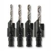 Kobalt Twist Drill Bits 4-Piece 1/8-in 1-5/8-in High-speed Steel Twist Drill Bit Set -Kobalt Outlet Store 00261573