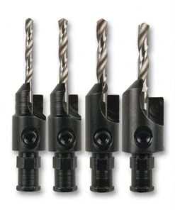 Kobalt Twist Drill Bits 4-Piece 1/8-in 1-5/8-in High-speed Steel Twist Drill Bit Set
