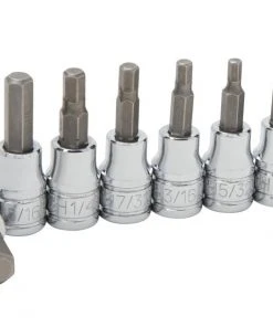 Kobalt Driver Sockets & Sets 7-Piece 3/8-in Drive Set Hex Bit Standard (SAE) Driver Socket Set