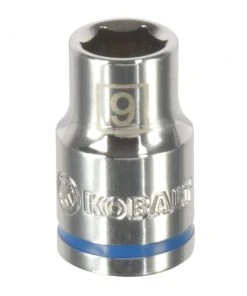 Kobalt Sockets & Socket Sets Metric 3/8-in Drive 6-point 9-mm Shallow Socket