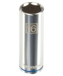 Kobalt Sockets & Socket Sets Metric 3/8-in Drive 6-point 16-mm Deep Socket