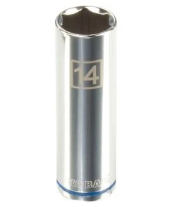 Kobalt Sockets & Socket Sets Metric 3/8-in Drive 6-point 14-mm Deep Socket