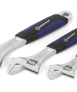 Kobalt Household Tool Sets 3-Piece Adjustable Wrench Set