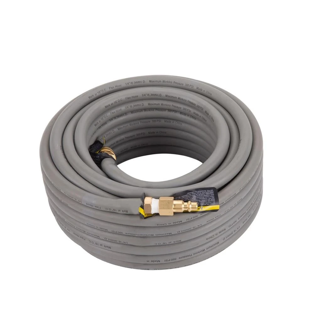 Kobalt Air Compressor Hoses 1/4-in 50-ft Rubber Air Hose 3 Kobalt Air Compressor Hoses 1/4-in 50-ft Rubber Air Hose