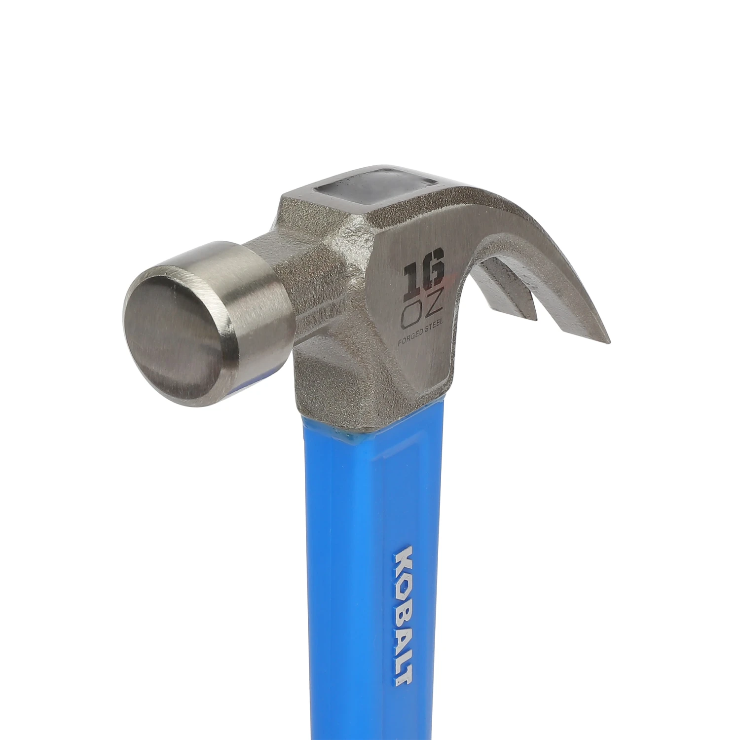 Kobalt Hammers 16-oz Smoothed Face Steel Head Fiberglass Claw Hammer 11 Kobalt Hammers 16-oz Smoothed Face Steel Head Fiberglass Claw Hammer - Image 9