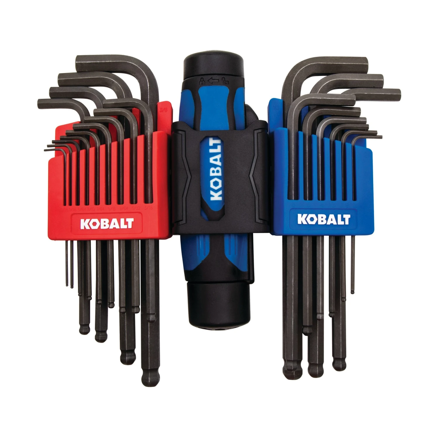 Kobalt Hex Keys & Torx Keys 22-key Standard (Sae) and Metric Combination Hex Key Set 3 Kobalt Hex Keys & Torx Keys 22-key Standard (Sae) and Metric Combination Hex Key Set