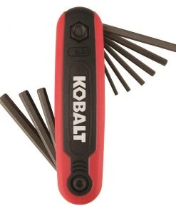Kobalt Hex Keys & Torx Keys 9-key Standard (Sae) Folding Hex Key Set -Kobalt Outlet Store 05000017