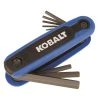 Kobalt Hex Keys & Torx Keys 8-key Metric Folding Hex Key Set -Kobalt Outlet Store 05000019