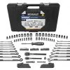 Kobalt Mechanics Tool Sets Universal 115-Piece Standard (SAE) and Metric Combination Matte Mechanics Tool Set (1/4-in; 3/8-in) -Kobalt Outlet Store 05010710