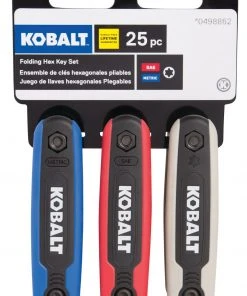 Kobalt Hex Keys & Torx Keys 25-key Folding Hex Key Set -Kobalt Outlet Store 05194469 scaled