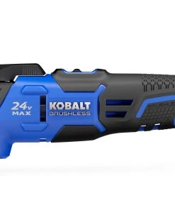Kobalt Oscillating Tool Kits 18-Piece Brushless 24-volt Max Variable Speed Oscillating Multi-Tool Kit with Soft Case