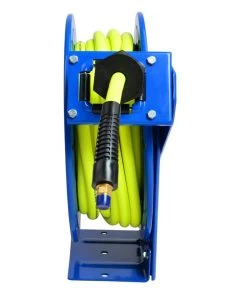 Kobalt Air Compressor Hoses 3/8-in 50-ft Poly Hybrid Air Hose with Retractable Hose Reel -Kobalt Outlet Store 07744300