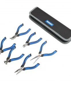 Kobalt Plier Sets 6pc mini pliers set with zip case 6-Pack Assorted Plier Set