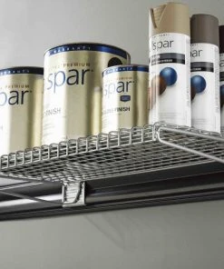 Kobalt Slatwall & Rail Storage Systems K-Rail24-in Gray Steel Multipurpose Shelf -Kobalt Outlet Store 08145132 scaled