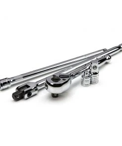 Kobalt Mechanics Tool Sets 300-Piece Standard (SAE) and Metric Combination Polished Chrome Mechanics Tool Set (1/4-in; 3/8-in) -Kobalt Outlet Store 08357404