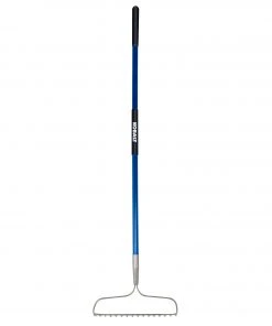 Kobalt Garden Rakes 54-in L Fiberglass-Handle Steel Garden Rake