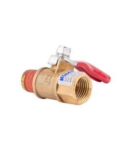 Kobalt Air Compressor Accessories NPT Mini Ball Valve 1/4-in -Kobalt Outlet Store 08614829