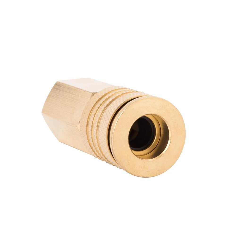 Kobalt Air Compressor Fittings 3/8-in Brass Female Universal Coupler 6 Kobalt Air Compressor Fittings 3/8-in Brass Female Universal Coupler - Image 4