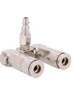 Kobalt Air Compressor Fittings Swivel Splitter 1/4-in Industrial -Kobalt Outlet Store 08617439