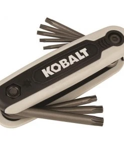 Kobalt Hex Keys & Torx Keys 8-key Folding Torx Key Set -Kobalt Outlet Store 08797814