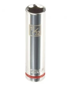 Kobalt Sockets & Socket Sets Standard (SAE) 1/4-in Drive 6-point 11/32-in Deep Socket