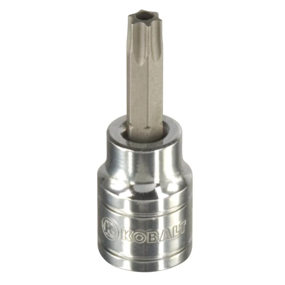 Kobalt Driver Sockets & Sets 3/8-in Drive T40 Torx Bit Tamper-Proof Driver Socket 3 Kobalt Driver Sockets & Sets 3/8-in Drive T40 Torx Bit Tamper-Proof Driver Socket