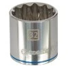 Kobalt Sockets & Socket Sets Metric 1/2-in Drive 12-point 32-mm Shallow Socket