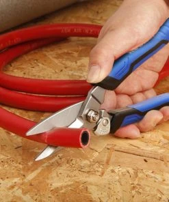 Kobalt 3-in Serrated Molded Grip Heavy Duty Scissors -Kobalt Outlet Store 09089152