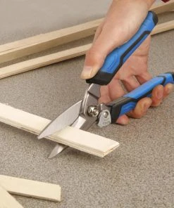 Kobalt 3-in Serrated Molded Grip Heavy Duty Scissors -Kobalt Outlet Store 09089153