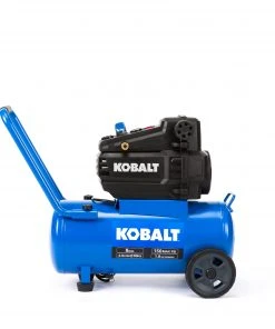 Kobalt Air Compressors 8-Gallon Single Stage Portable Electric Horizontal Air Compressor