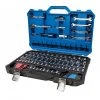 Kobalt Mechanics Tool Sets 129-Piece Standard (SAE) and Metric Combination Polished Chrome Mechanics Tool Set (1/4-in; 3/8-in) -Kobalt Outlet Store 09455089 scaled