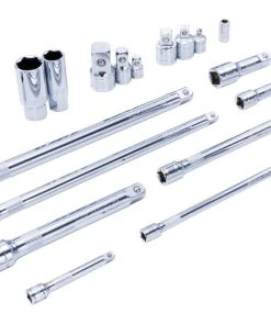 Kobalt Drive Tool & Socket Accessories 22-Piece 1/4-in, 3/8-in and 1/2-in drive tools Drive Accessory Set