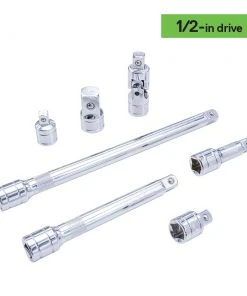 Kobalt Drive Tool & Socket Accessories 22-Piece 1/4-in, 3/8-in and 1/2-in drive tools Drive Accessory Set -Kobalt Outlet Store 09616569