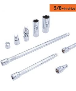 Kobalt Drive Tool & Socket Accessories 22-Piece 1/4-in, 3/8-in and 1/2-in drive tools Drive Accessory Set -Kobalt Outlet Store 09616570