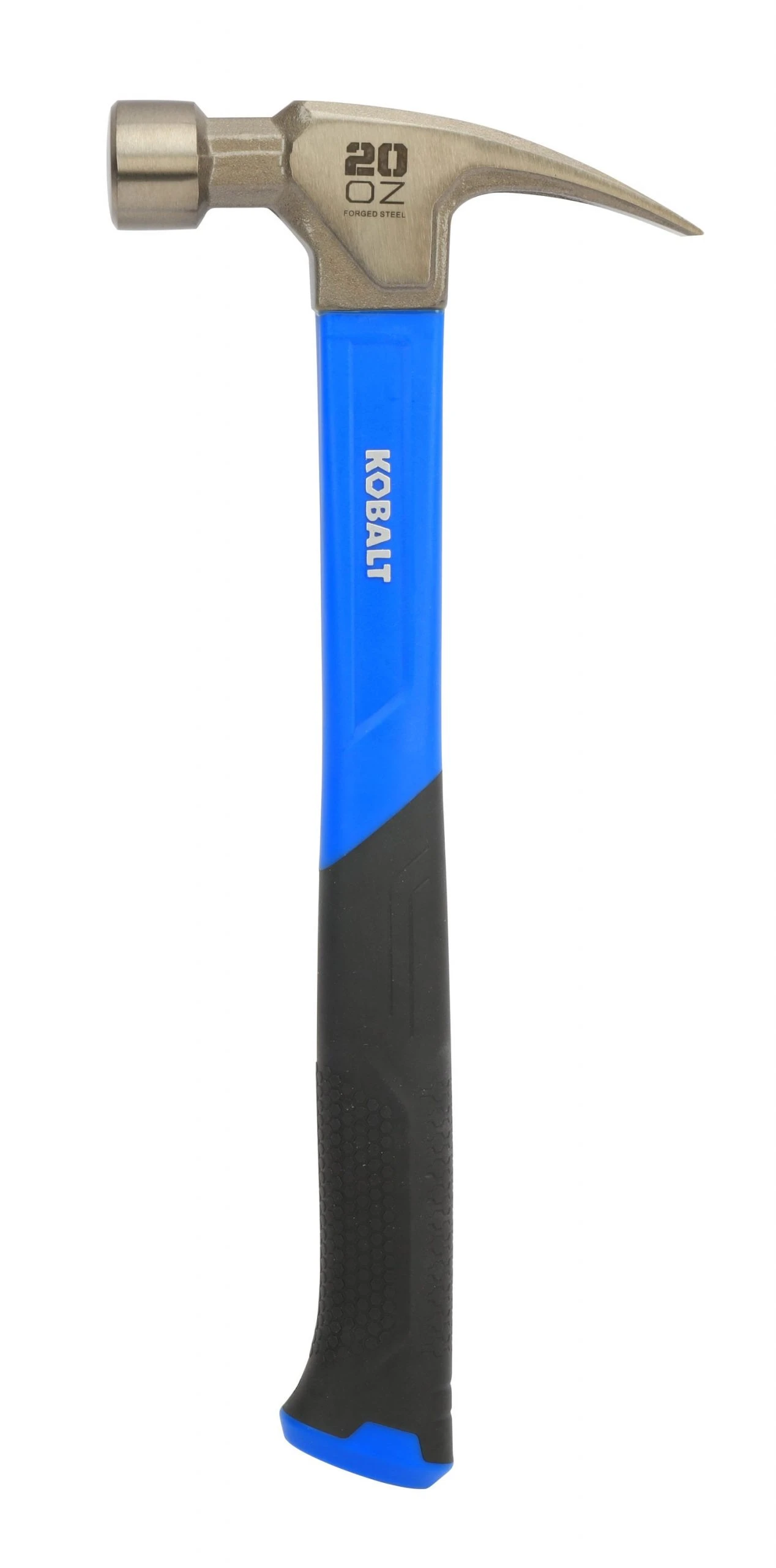 Kobalt Hammers 20-oz Smooth Face Steel Head Fiberglass Claw Hammer 3 Kobalt Hammers 20-oz Smooth Face Steel Head Fiberglass Claw Hammer