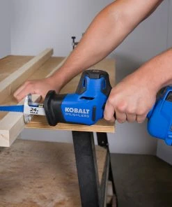 Kobalt Reciprocating Saws 24-volt Max Variable Speed Brushless Cordless Reciprocating Saw (Tool Only) -Kobalt Outlet Store 09846411