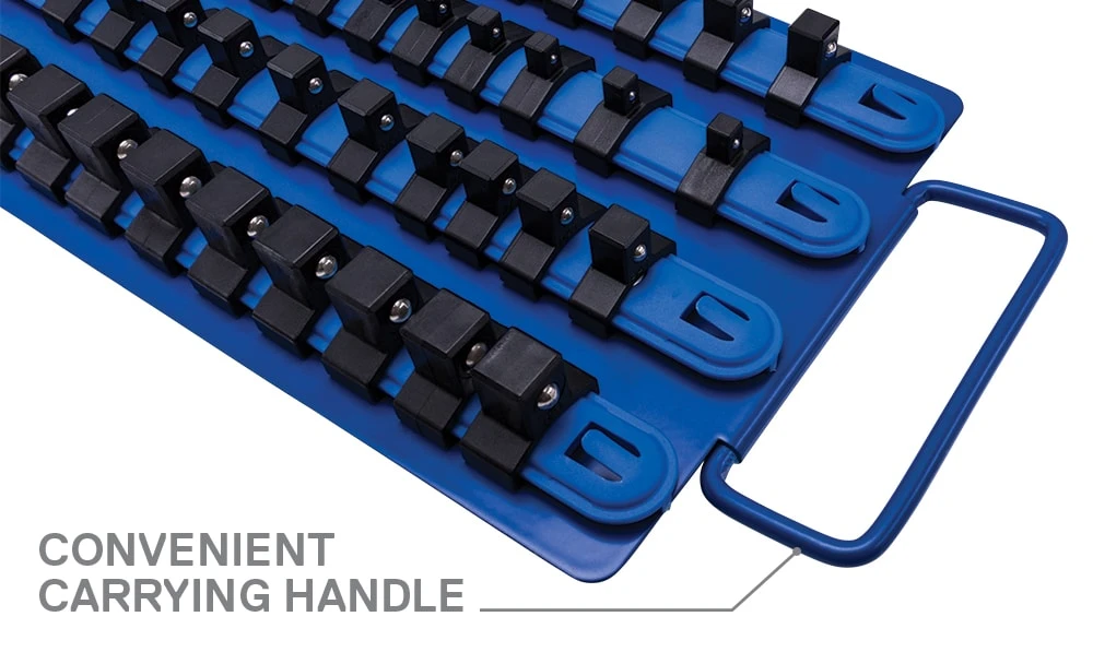 Kobalt Tool Storage Accessories Steel Multiple Drive Socket Storage 8 Kobalt Tool Storage Accessories Steel Multiple Drive Socket Storage - Image 6