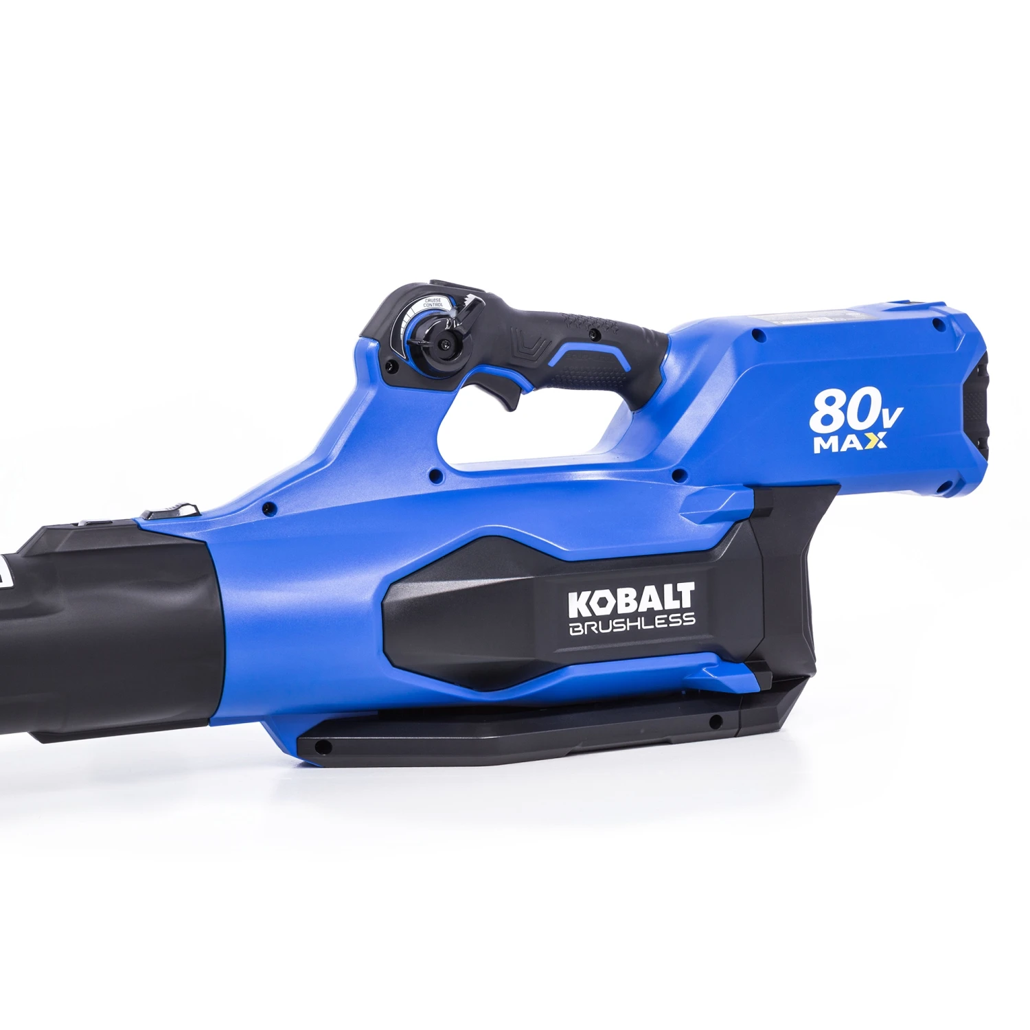 Kobalt Cordless Electric Leaf Blowers 80-volt Max 630-CFM Brushless Handheld Cordless Electric Leaf Blower (Tool Only) 6 Kobalt Cordless Electric Leaf Blowers 80-volt Max 630-CFM Brushless Handheld Cordless Electric Leaf Blower (Tool Only) - Image 4
