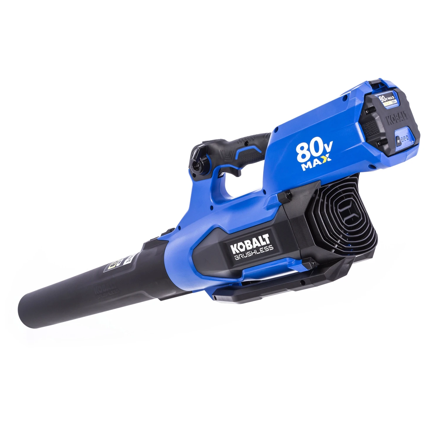 Kobalt Cordless Electric Leaf Blowers 80-volt Max 630-CFM Brushless Handheld Cordless Electric Leaf Blower (Tool Only) 7 Kobalt Cordless Electric Leaf Blowers 80-volt Max 630-CFM Brushless Handheld Cordless Electric Leaf Blower (Tool Only) - Image 5