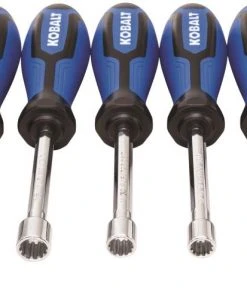 Kobalt Nut Driver Sets 7-Piece Metric and SAE Spline Nut Driver Set 11 Kobalt Nut Driver Sets 7-Piece Metric and SAE Spline Nut Driver Set -Kobalt Outlet Store 10281568