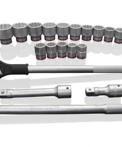Kobalt Mechanics Tool Sets 3/4-in Drive 20-Piece Standard (SAE) Matte Mechanics Tool Set -Kobalt Outlet Store 10421573