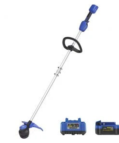Kobalt Cordless Electric String Trimmers 24-Volt Max 12-in Straight Cordless String Trimmer (Battery Included)