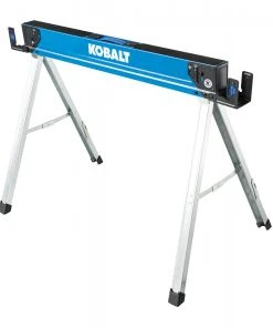 Kobalt Saw Horses 43-in W x 30-in H Steel Saw Horse (1100-lb Capacity)