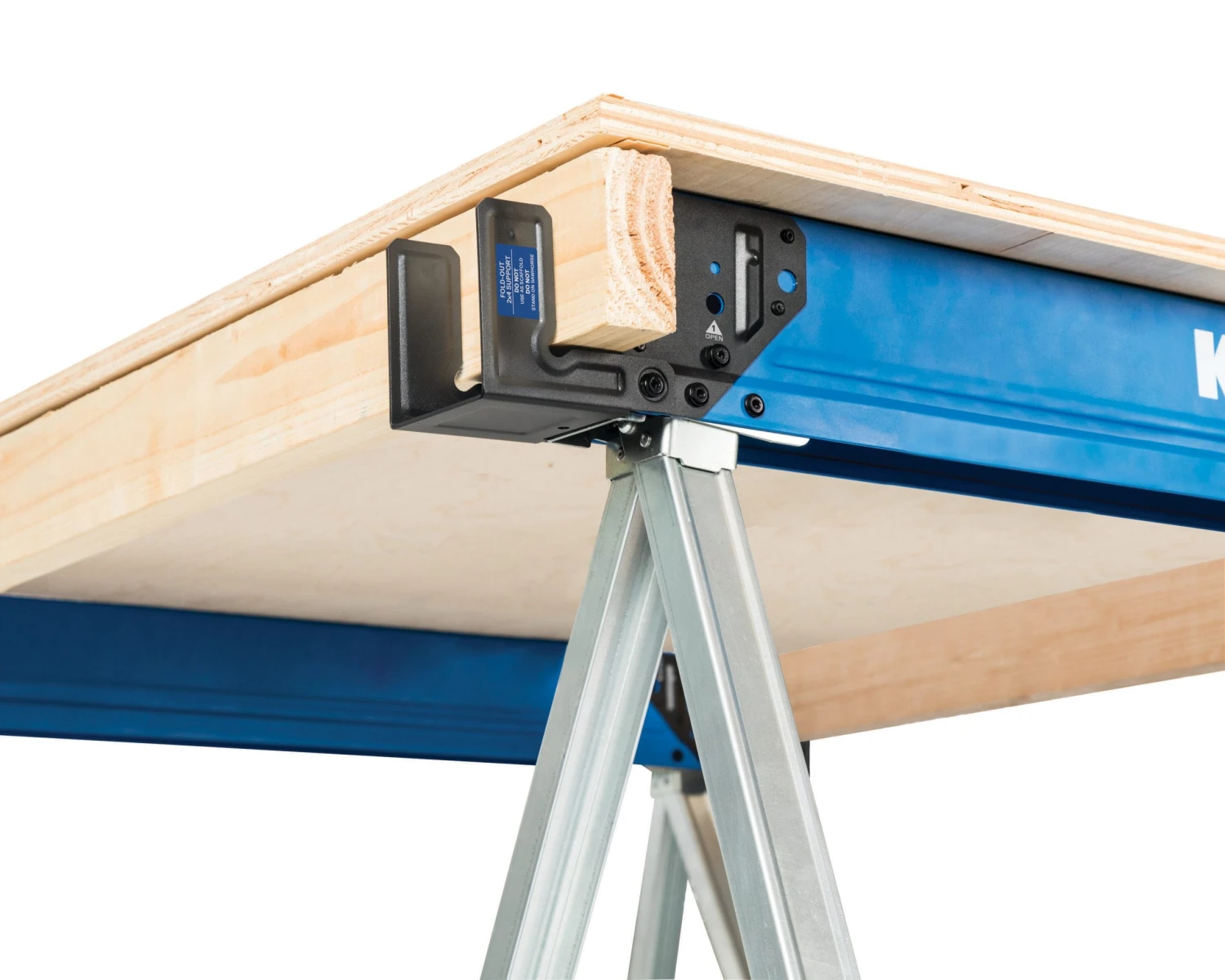 Kobalt Saw Horses 43-in W x 30-in H Steel Saw Horse (1100-lb Capacity) 9 Kobalt Saw Horses 43-in W x 30-in H Steel Saw Horse (1100-lb Capacity) - Image 7