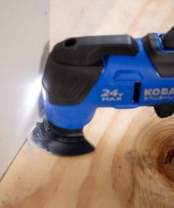 Kobalt Oscillating Tool Kits 18-Piece Brushless 24-volt Max Variable Speed Oscillating Multi-Tool Kit with Soft Case -Kobalt Outlet Store 11384249