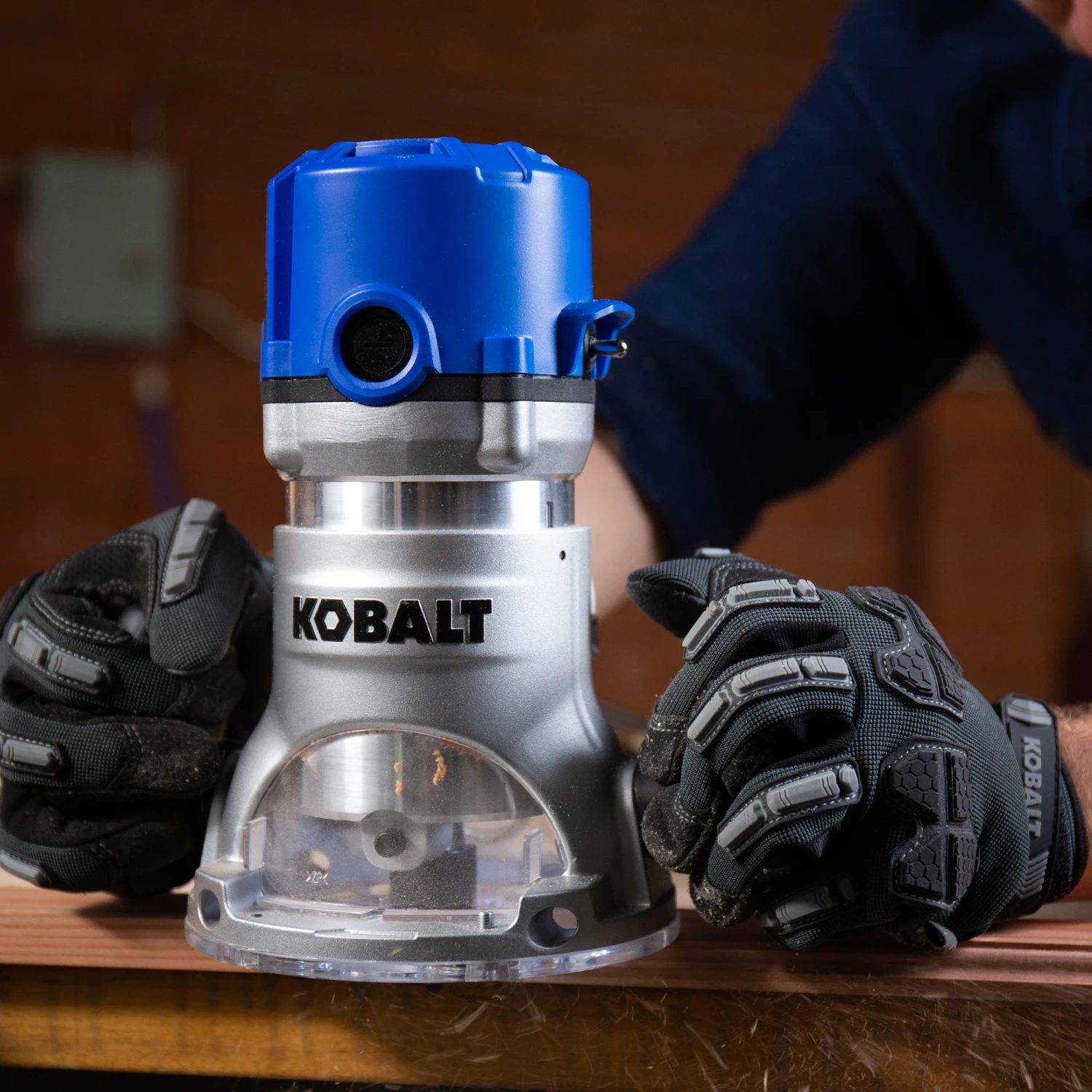 Kobalt Routers 1/4-in and 1/2-in-Amp Fixed Corded Router Table and (Tool Only) 10 Kobalt Routers 1/4-in and 1/2-in-Amp Fixed Corded Router Table and (Tool Only) - Image 8