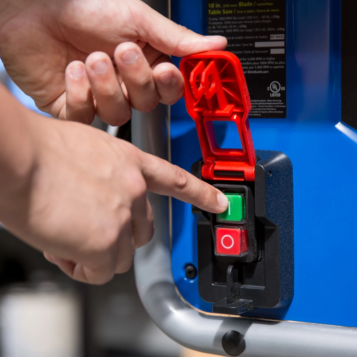 Kobalt Table Saws 10-in Carbide-tipped Blade 15-Amp Portable Table Saw 10 Kobalt Table Saws 10-in Carbide-tipped Blade 15-Amp Portable Table Saw - Image 8