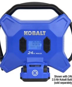 Kobalt Air Inflators Kobalt 24 Volt cordless high pressure inflator 24-Volt Lithium Ion (Li-Ion) Air Inflator (Power Source: Battery) -Kobalt Outlet Store 11621567