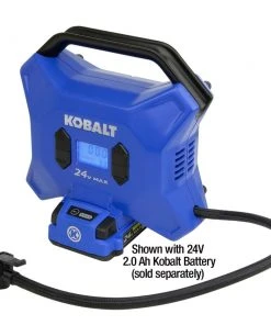Kobalt Air Inflators Kobalt 24 Volt cordless high pressure inflator 24-Volt Lithium Ion (Li-Ion) Air Inflator (Power Source: Battery) -Kobalt Outlet Store 11621569