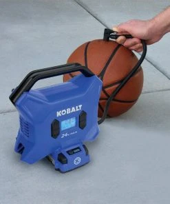 Kobalt Air Inflators Kobalt 24 Volt cordless high pressure inflator 24-Volt Lithium Ion (Li-Ion) Air Inflator (Power Source: Battery) -Kobalt Outlet Store 11621572